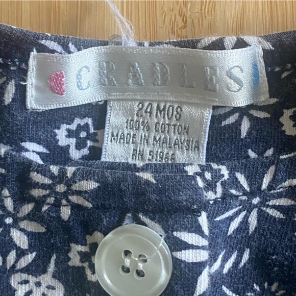 100% Cotton vintage early 90s Dress - Picture 2 of 4